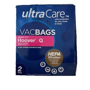 Hoover Q Vacuum Bags 3‎ In Box Helps Filtration
